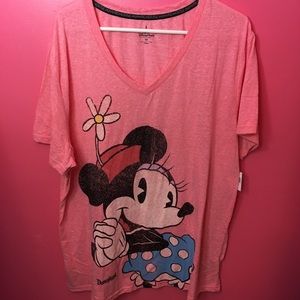 2X Disneyland Minnie Mouse Top Shirt Dinsey Parks